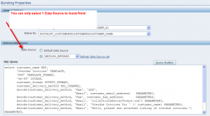 BIP Only Allows 1 Data Source For Bursting