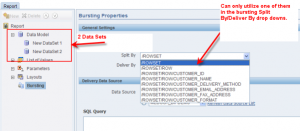 BI Publisher - Multiple Data Source Do Not Work For Bursting Parameters