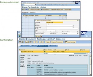 FAQ: Fax from SAP ERP - documents and confirmation