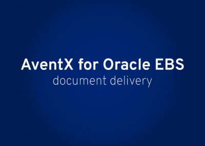 AventX for Oracle EBS — Connector