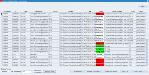 Delivery Status Form