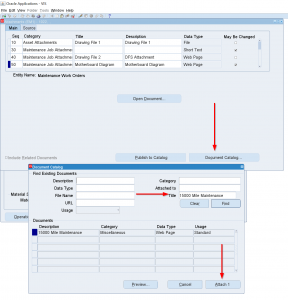 Building an Oracle eAM Work Order Packet