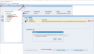 Oracle eAM Paperclip Attachment