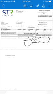 Viewing a PDF in the OneDrive iOS application