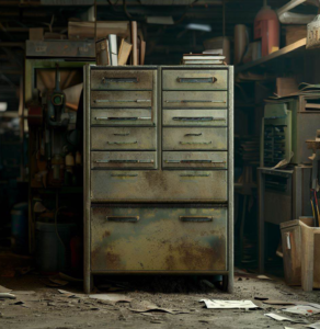 Filing Cabinets for Archiving Completed Work Order Packets