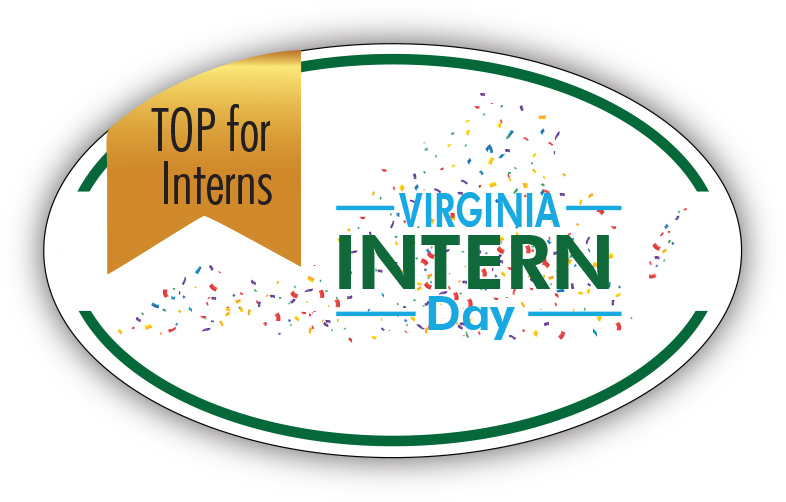 V-TOP Top Employer for Interns 2023 Richmond, VA Virginia Intern Day