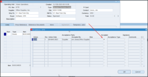 Oracle EBS PO Acceptance Checkbox
