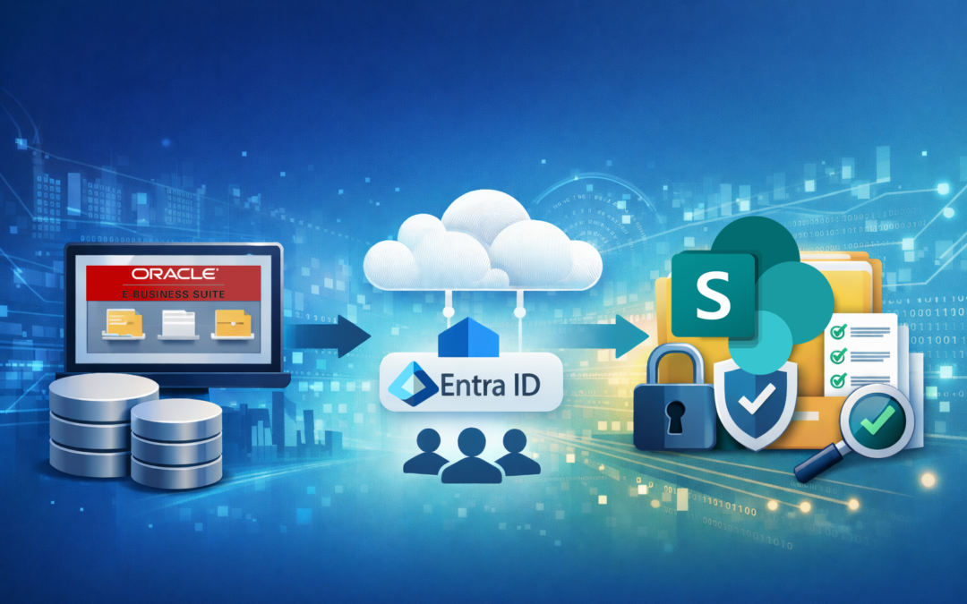 How Oracle EBS Organizations Secure SharePoint Access While Moving Attachments Out of the Database